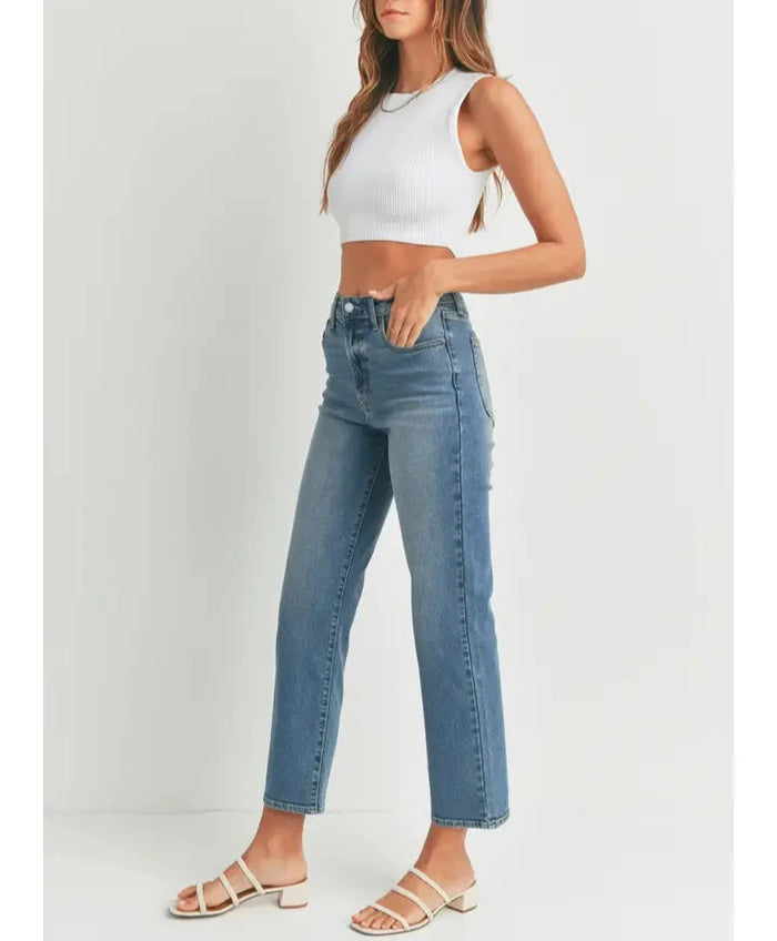 JBD Vintage Straight Denim Jeans