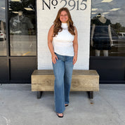 The Camille Asymmetrical Top White
