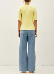 Easy Days Wide Leg Denim Pants
