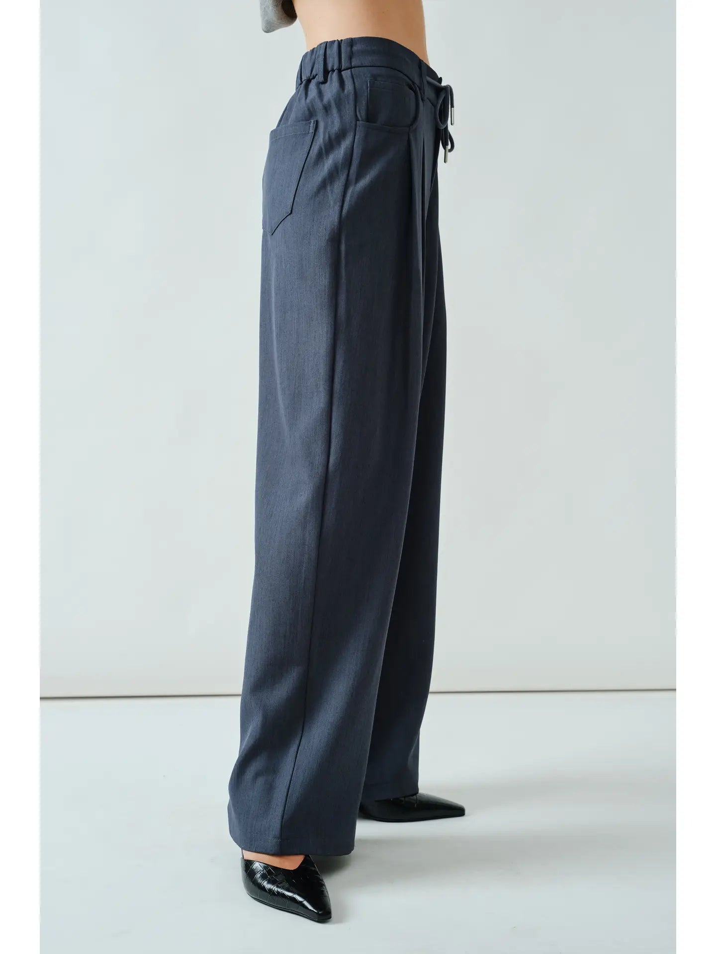 Elle Pleated Wide Leg Pants