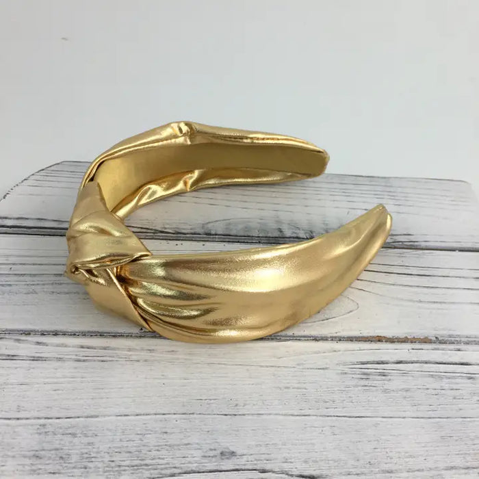 Metallic Gold Headband