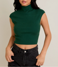 Kaia Green Sweater Top