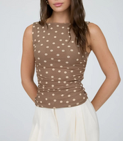 The Dottie Ruched Top