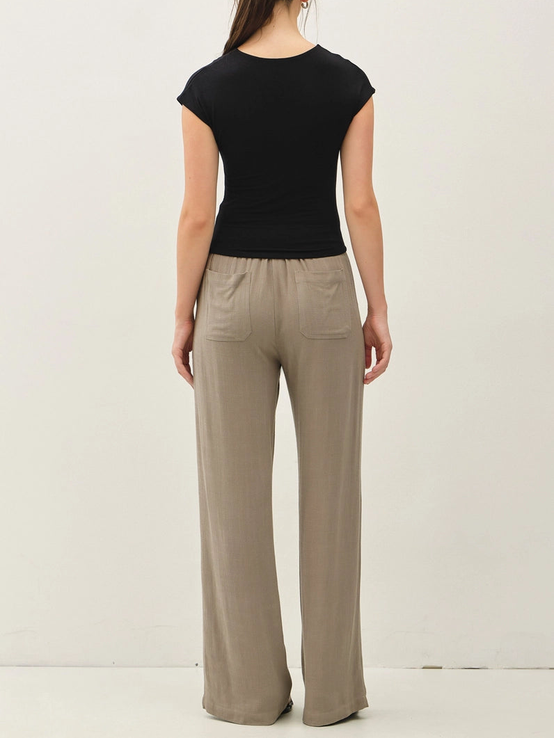 Simply Chic Fitted Tee Black