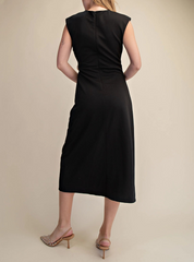 The Nightfall Midi Dress Black