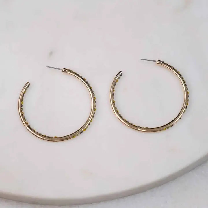 Krewe Hoop Earrings