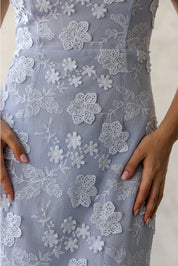 The Powder Blue Lace Dress