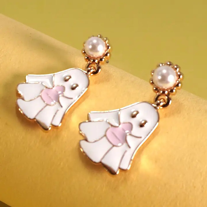 Pearl Ghost Earrings