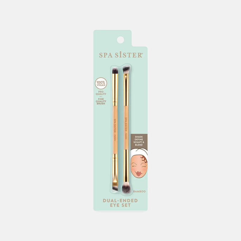 Dual Ended Eye Brush Set