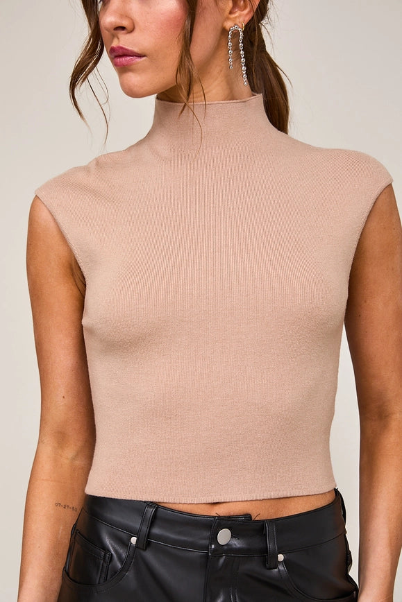 Kaia Beige Sweater Top