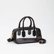 Alivia Black Clear Crossbody Bag