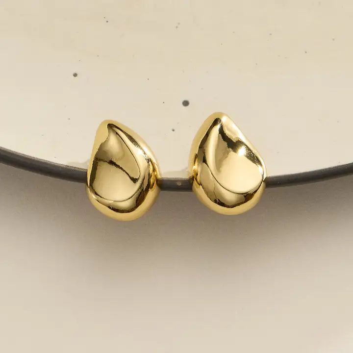 Tara Teardrop 18K Studs