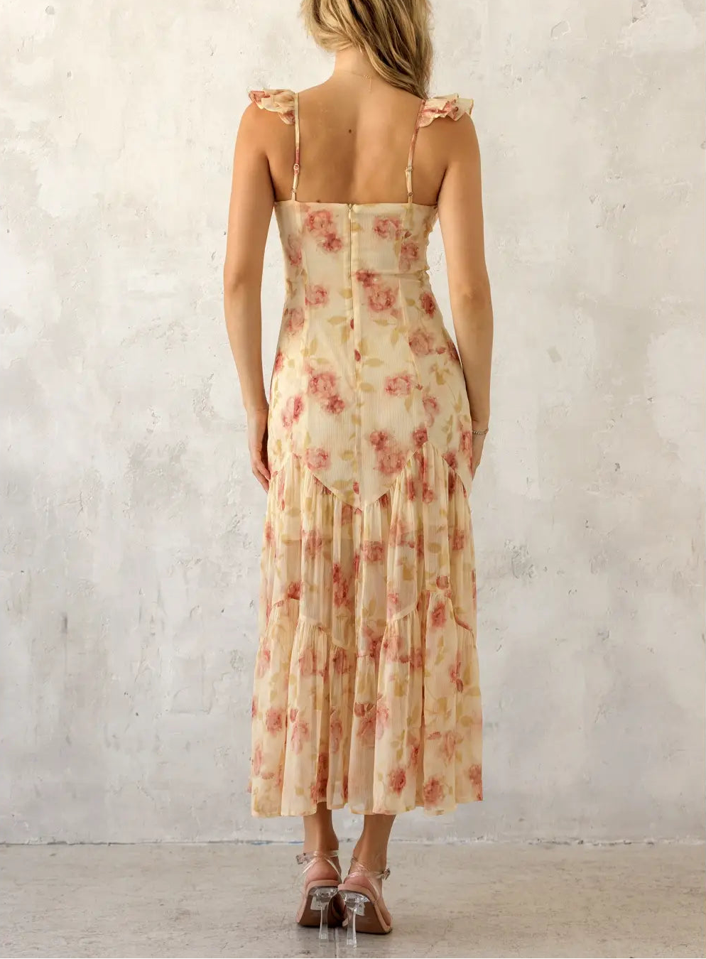 The Honey Blossom Midi Dress