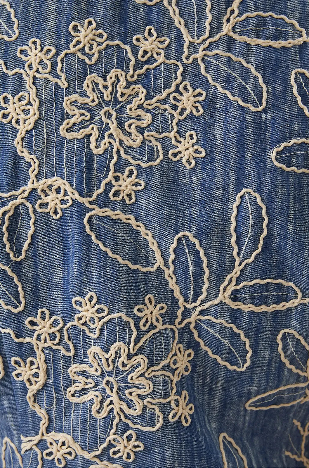 Bloom Stitch Denim Set