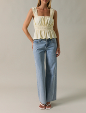 Sweet Magnolia Peplum Tank