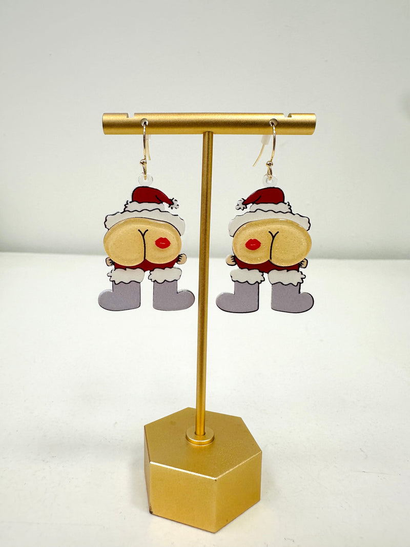 Dirty Santa Dangle Earrings