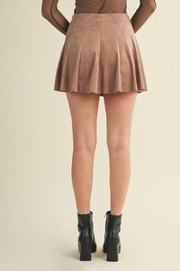 Sara Skort Mocha Mousse