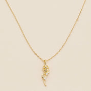 Rose Pendant Necklace