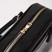 Alivia Black Clear Crossbody Bag