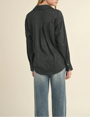 Veda Button Down Top