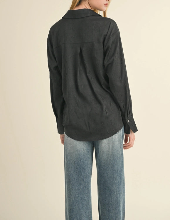 Veda Button Down Top