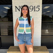 Boardwalk Breeze Knit Tank Top
