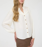 Cream Brianna Top