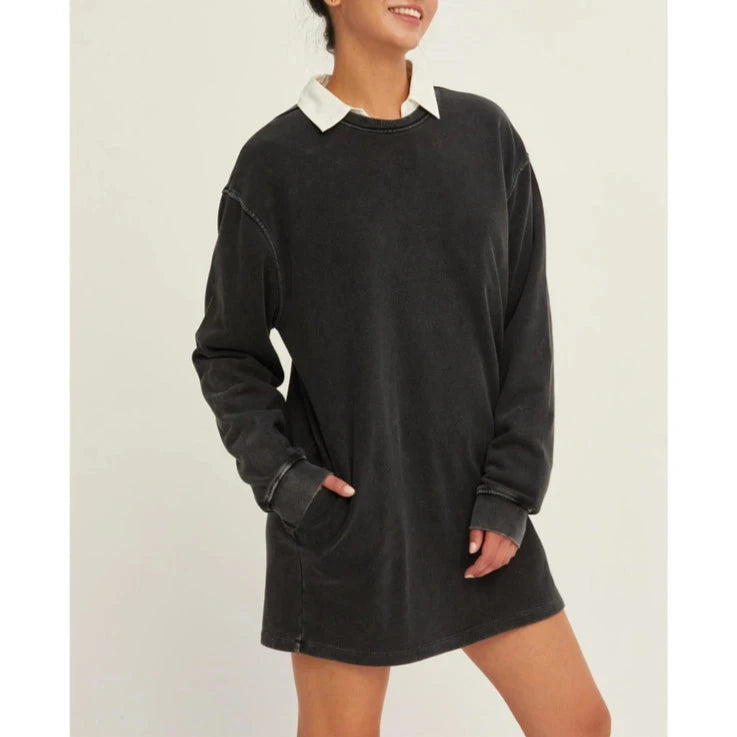 Malorie Mini Sweatshirt Dress