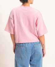 The Effortless Button Cardigan Pink