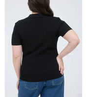 Curvy Cover Knit Top