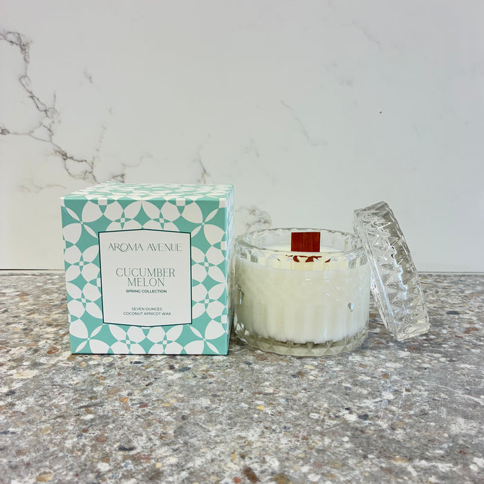 Aroma Avenue Cucumber Melon 7oz Candle