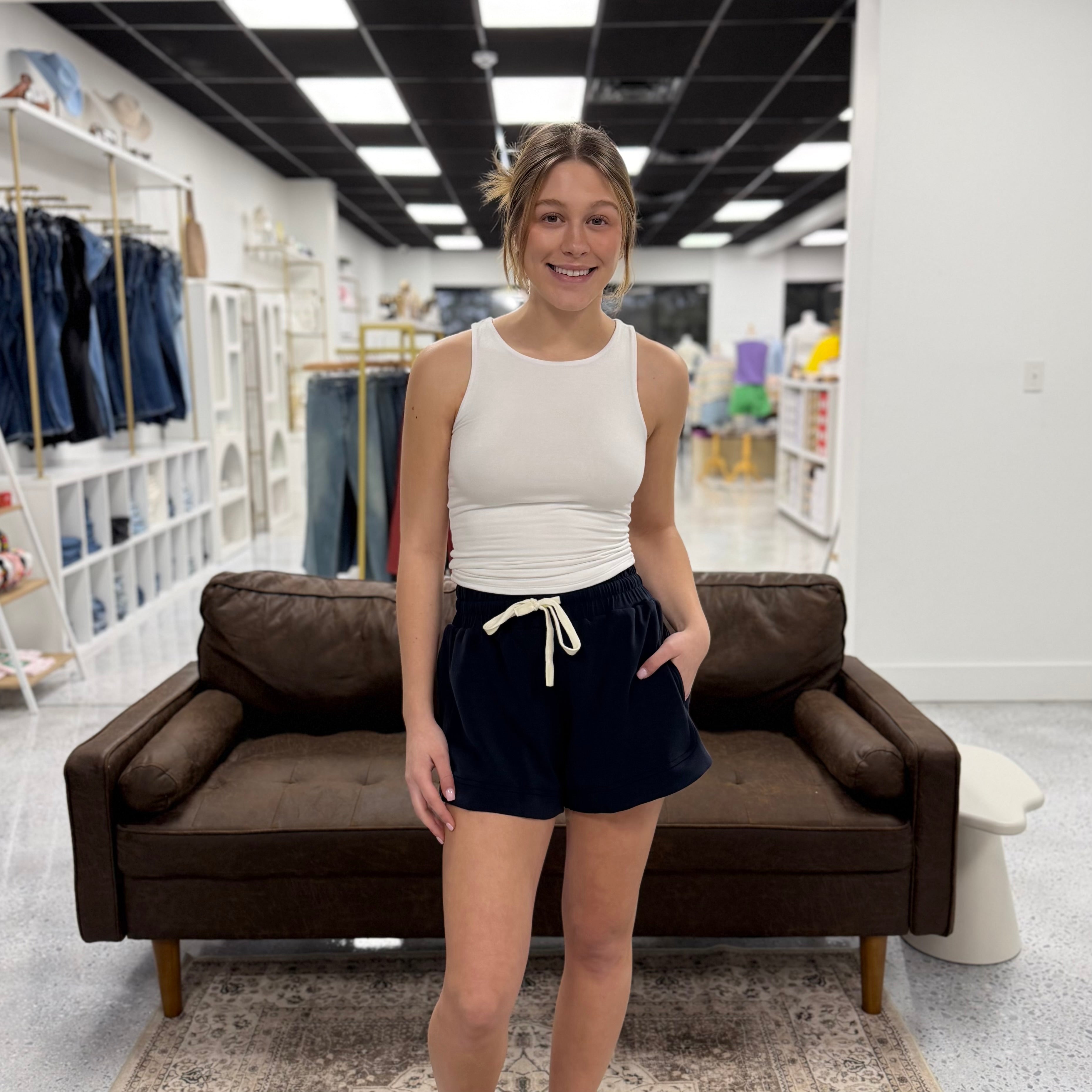 Easy Days Lounge Shorts Navy