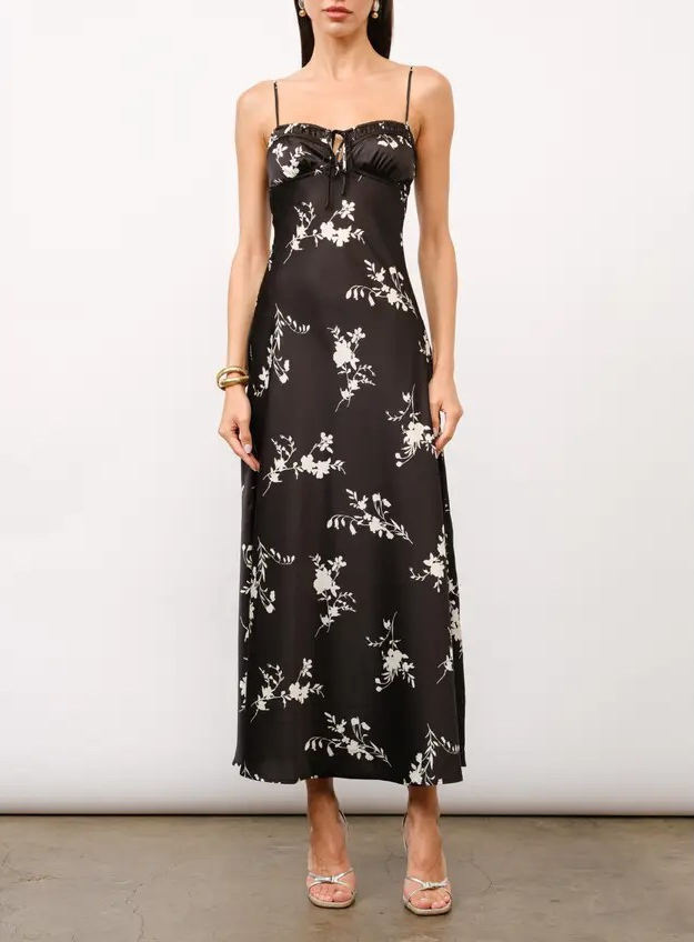 Perscilla Floral Midi Slip Dress