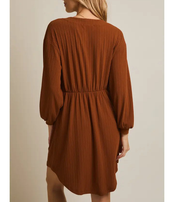 Addie Button Dress