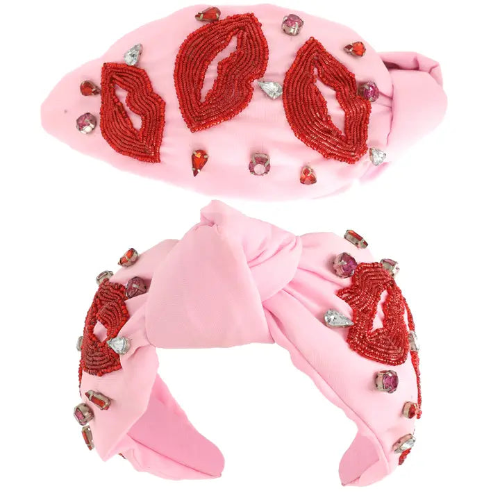 Valentines Day Kisses Headband