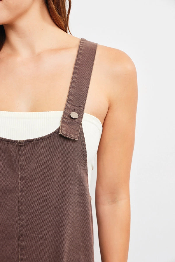 Olivia Overall Denim Dress