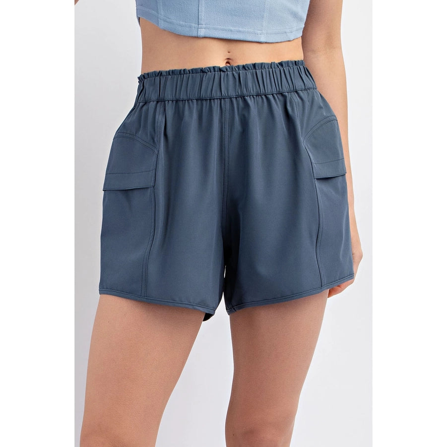 Poly Stretch Woven Active Short