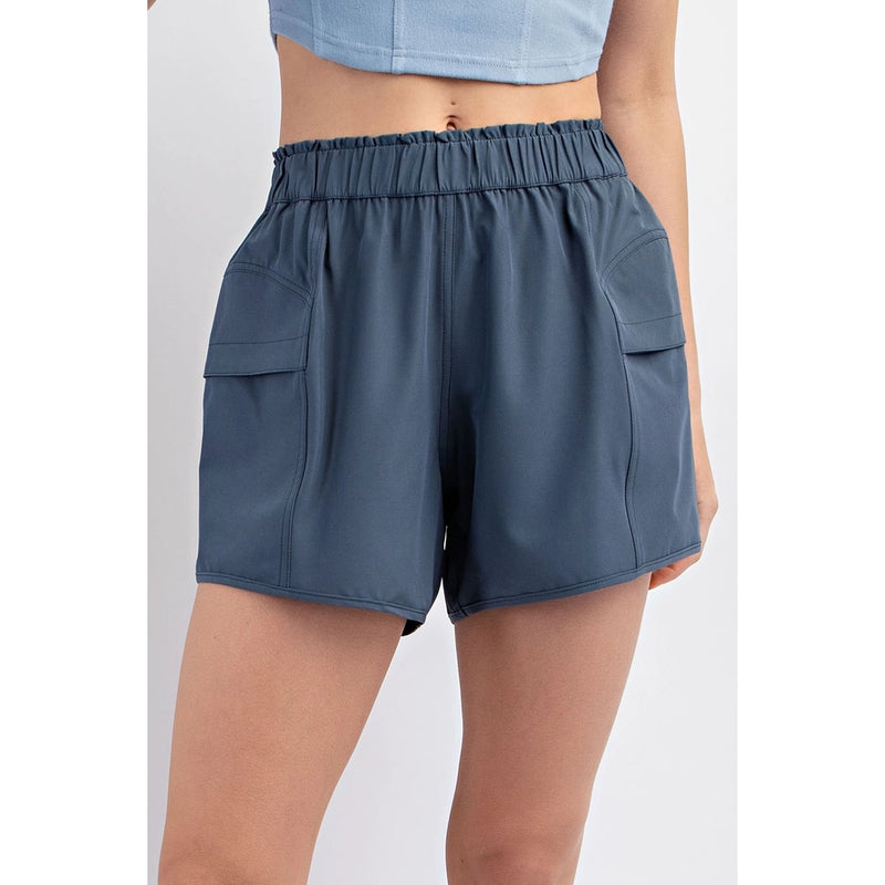 Poly Stretch Woven Active Short