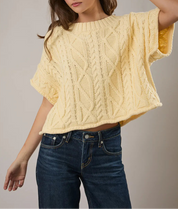 The Spring Bloom Sweater Yellow