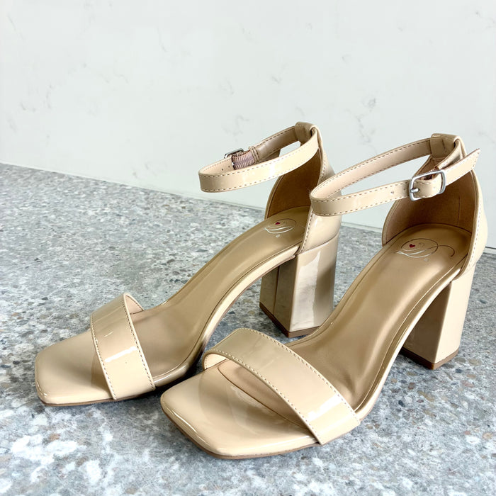 Beige Larch Heel