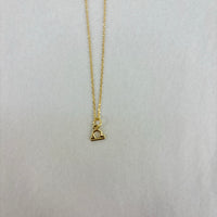 Zodiac Charm 18K Gold Plated Necklace