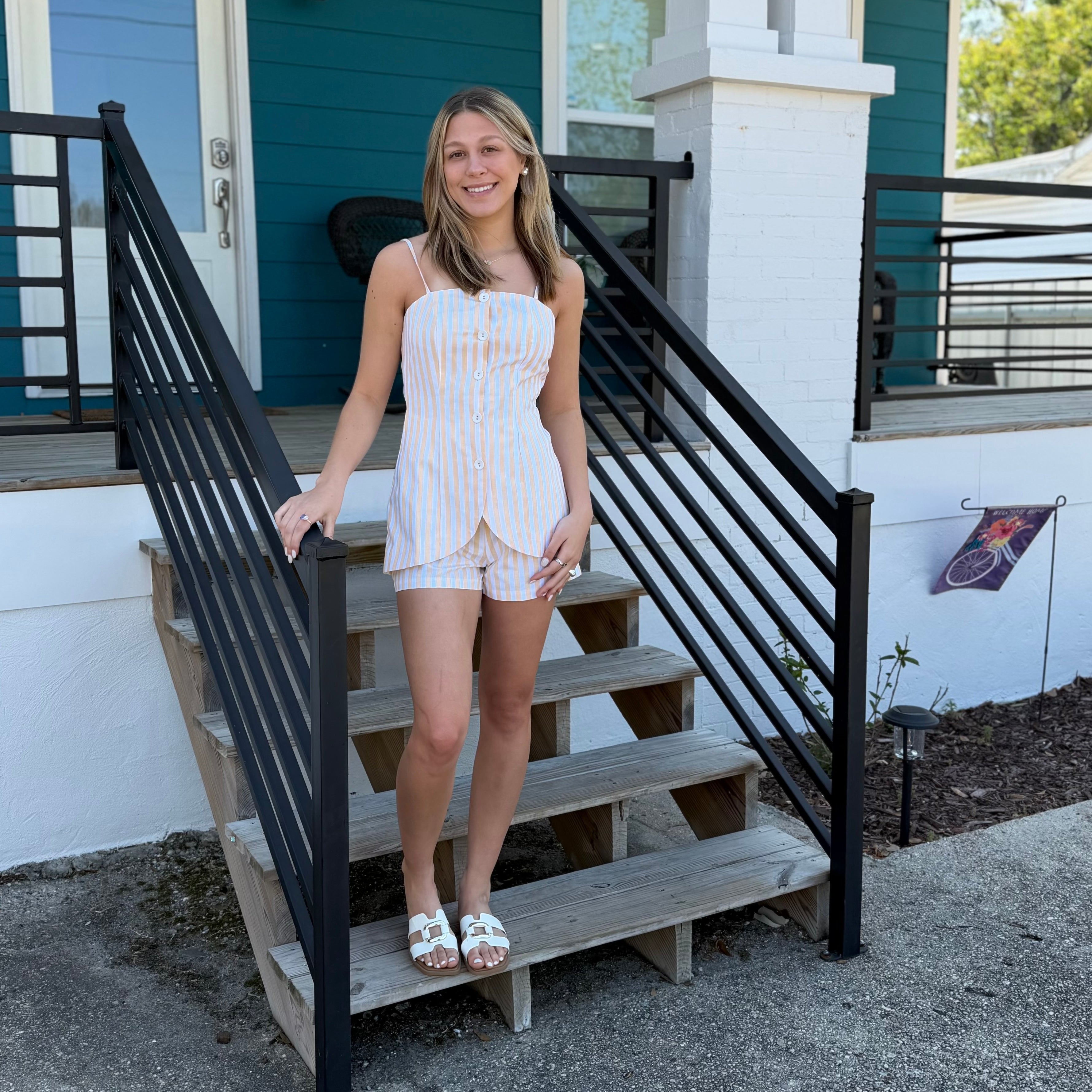 Sunbeam Stripe Romper