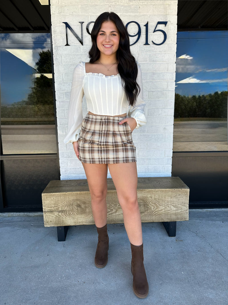 Laura Corset Crop Top