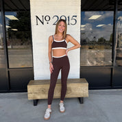 Minimal Edge Leggings Mocha