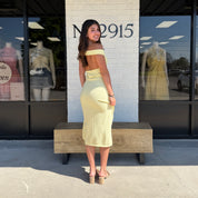 The Golden Hour Knit Dress