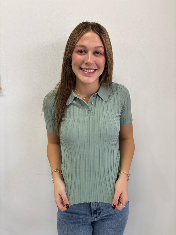 Kaylee Top Sage Green