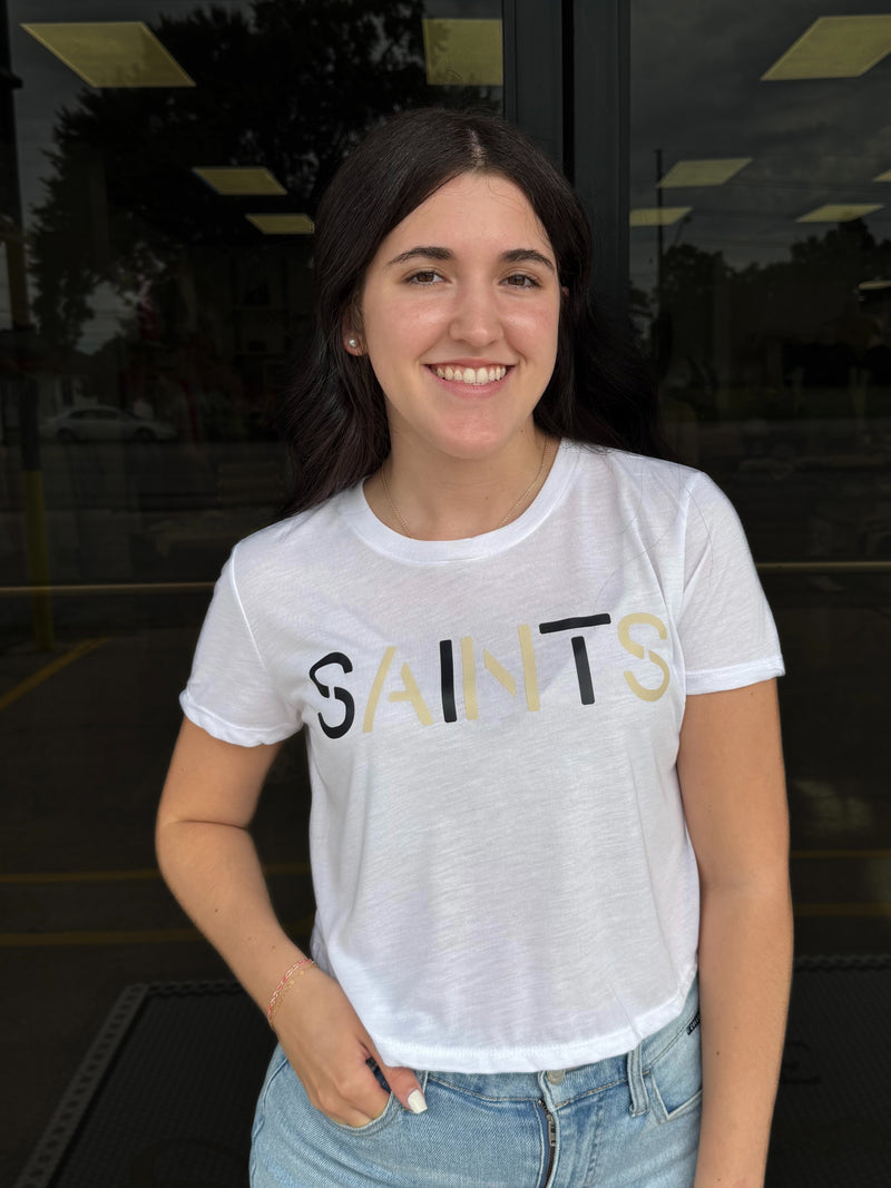 Nola Game Day Cropped Tee