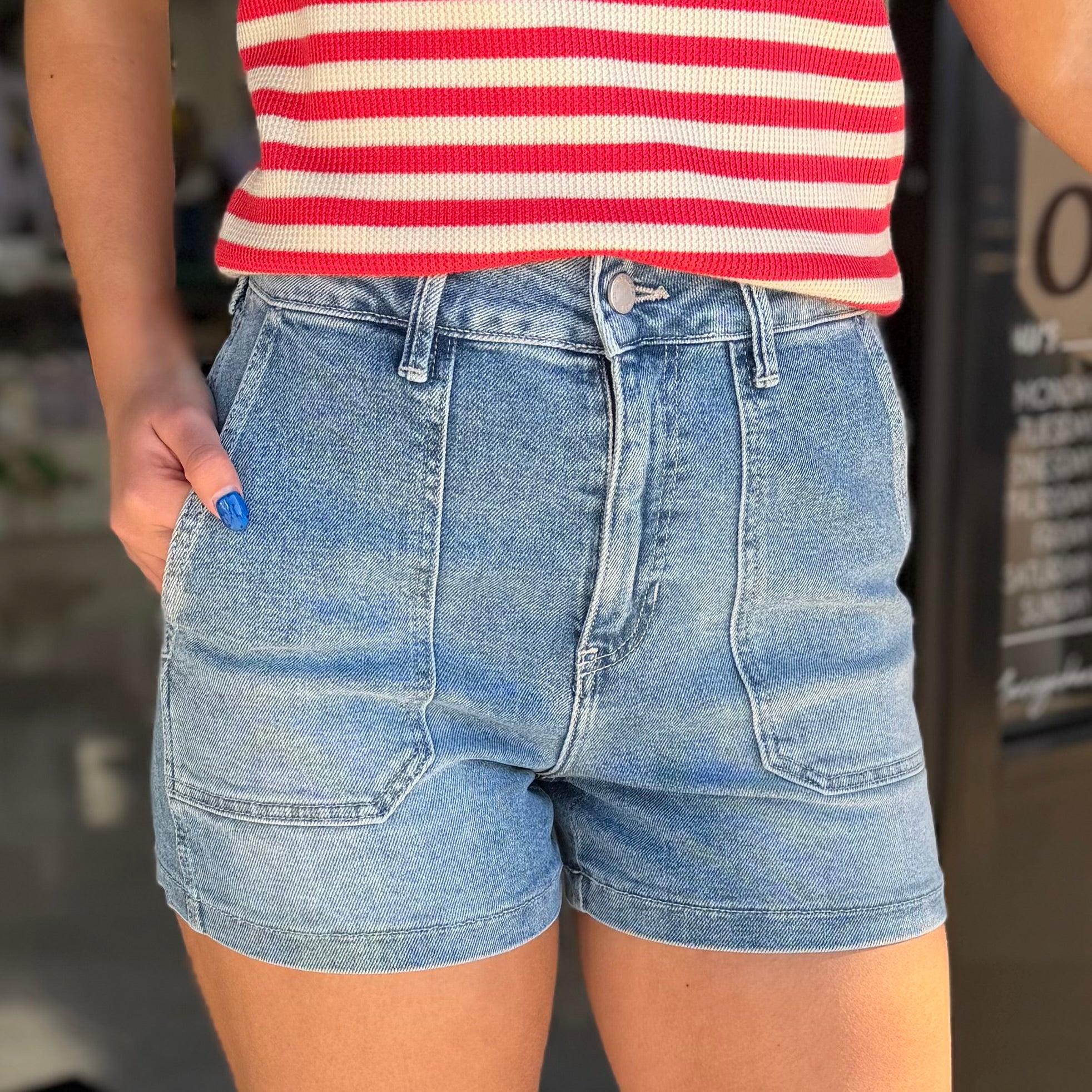 Maris High-Waist Cargo Short