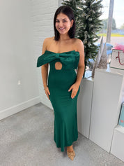 Adalee Bow Maxi Dress