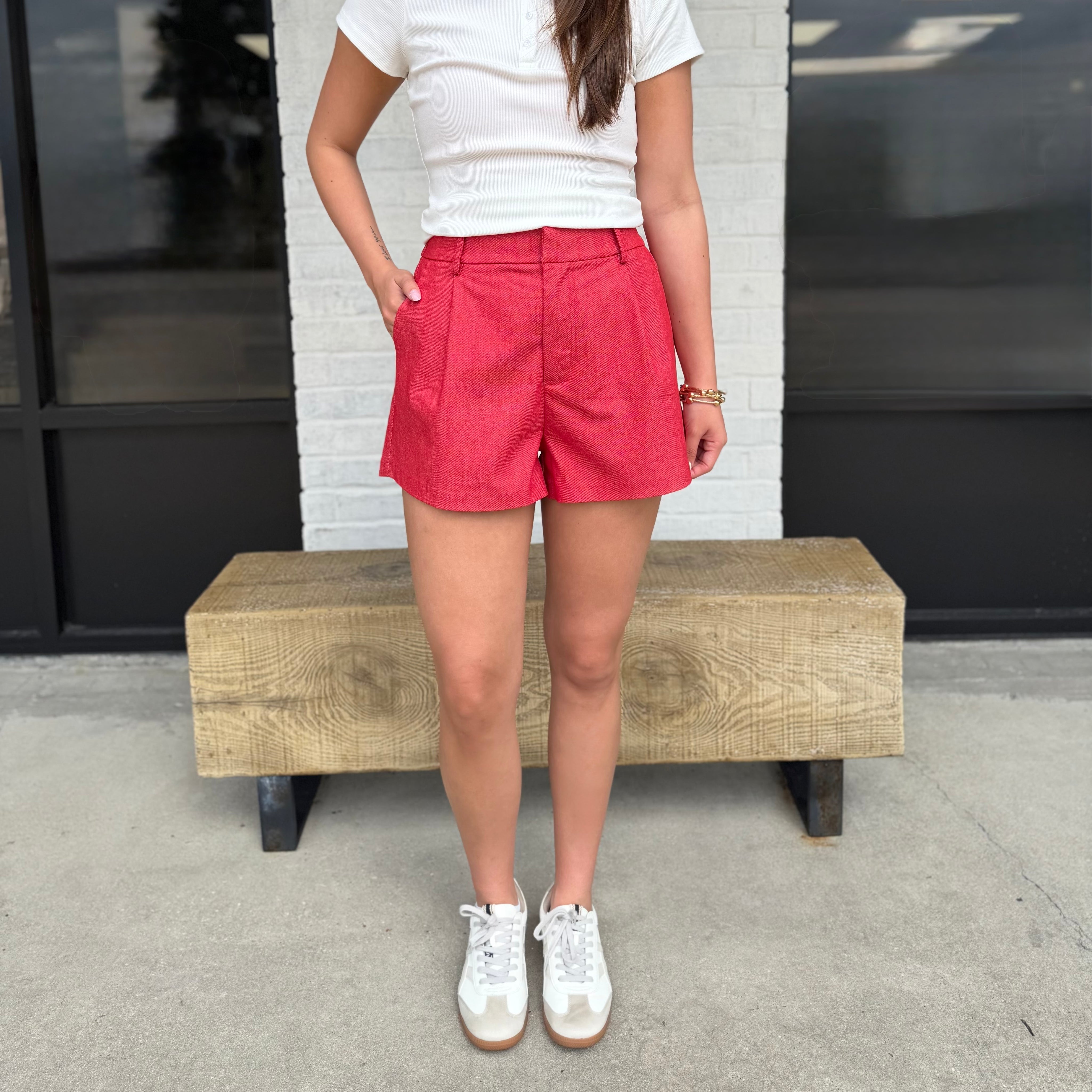 The Margot Tailored High-Rise Short